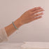 Liens Caméléon | Bracelet Mini Kismet | Blanc x Argent Licorne